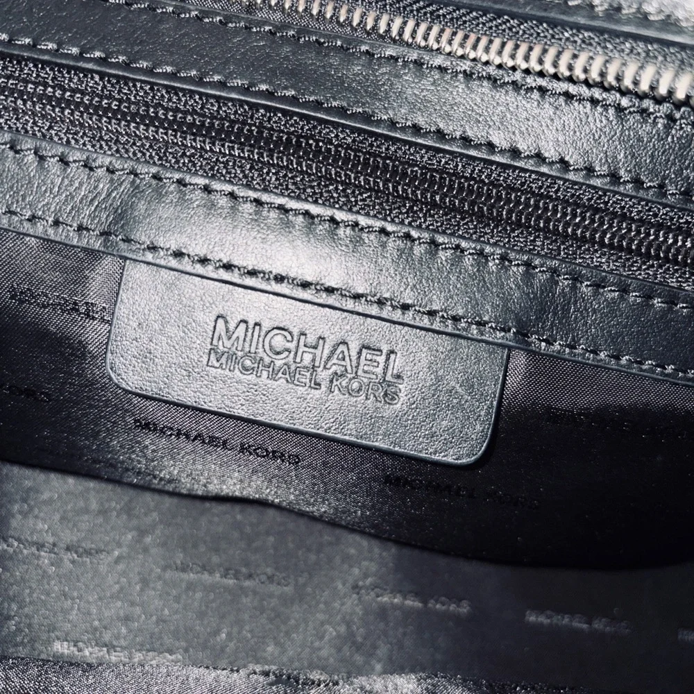 Michael Kors Geneva Large Satchel Black